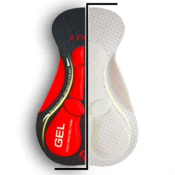 Sous-vêtements de vélo avec plaque de gel 3D & 5D