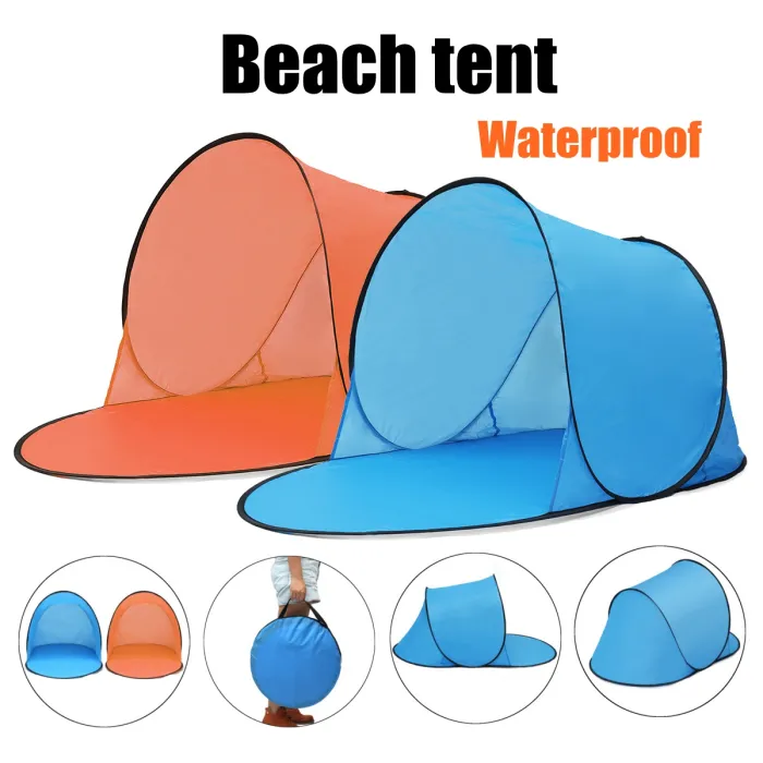 Camping étanche portable & tente automatique plage