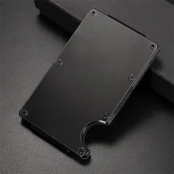 Mini Kreditkartenhalter - Metall Geldbörse