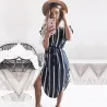 Elegant striped dressDresses
