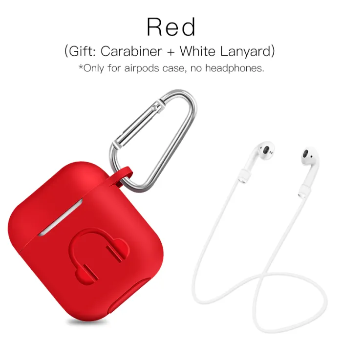 Soft silicone earphone case for Apple airpodsOor- & hoofdtelefoons