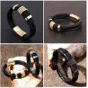 PulserasPulsera multicapa con hebilla magnética