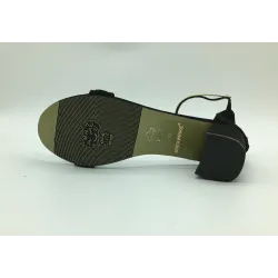 SandaliasSandalias de tacón medio brillante
