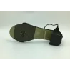 SandaliasSandalias de tacón medio brillante