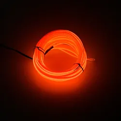 Luz interior do carro - tira conduzida com USB 5 m