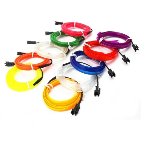 Luz interior do carro - tira conduzida com USB 5 m