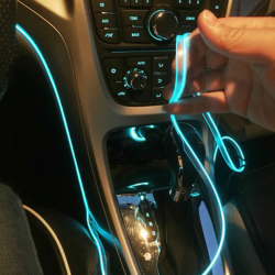 Luz interior do carro - tira conduzida com USB 5 m