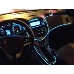 Luz interior do carro - tira conduzida com USB 5 m