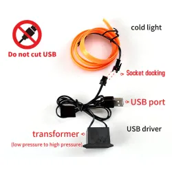 5m car interior accessories atmosphere lampLampen & verlichting