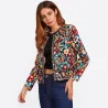ChaquetasChaqueta elegante con estampado floral