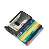 Mini porte-cartes de crédit - portefeuille en métal