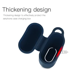 AuricularesFunda para auriculares de silicona suave para Apple AirPods con gancho