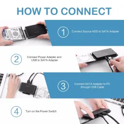 Adattatore IDE SATA a USB - USB 3.0 - Sata 2.5 3.5 disco rigido disco convertitore HDD