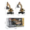 Mofun 1026 40Mhz 1/24 6CH - RC-kaivuauto, jossa on valoa ja musiikkia
