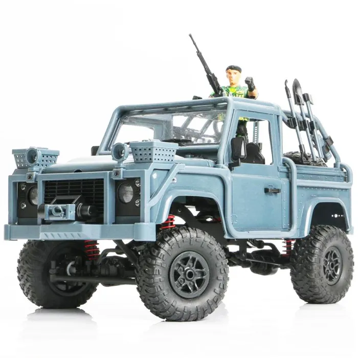 MN96 1/12 2.4G 4WD proportionell kontroll - RC bil med Led - off-road lastbil RTR