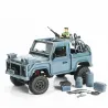 MN96 1/12 2.4G 4WD -suhteellinen ohjaus - RC-auto Led - off-road-kuorma-auto