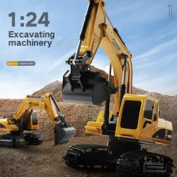 CarrosMofun 1022 40Mhz 1/24 5CH excavadora coche RC