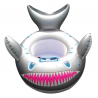 Cartoon Hai - aufblasbarer Baby-Schwimmring - Sitz mit Griff
