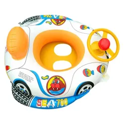 Inflatable swimming pool car - baby seatSwimming