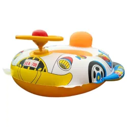 NataciónCoche de piscina inflable - asiento para bebés