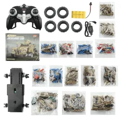 MoFun MZ6001 1/12 2.4G 4CH - DIY kokoaa tiilit - RC 653 pc