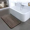 Tappetino bagno non slip con schiuma di memoria