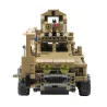 CarrosMoFun MZ6003 2.4G 1/12 camión de autoconstrucción militar RC bloque 768 piezas