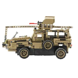 CarrosMoFun MZ6003 2.4G 1/12 camión de autoconstrucción militar RC bloque 768 piezas