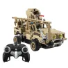 CarrosMoFun MZ6003 2.4G 1/12 camión de autoconstrucción militar RC bloque 768 piezas