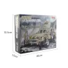 CarrosMoFun MZ6003 2.4G 1/12 camión de autoconstrucción militar RC bloque 768 piezas