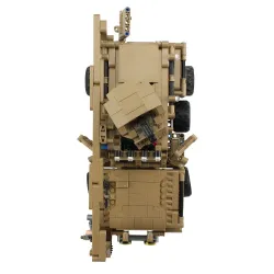 MoFun MZ6003 2.4G 1/12 militär RC bil lastbil självbyggande block 768 st