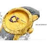 Orologio impermeabile di lusso con scultura di drago