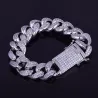 Luxury bracelet with zircons