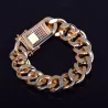 Luxury bracelet with zircons