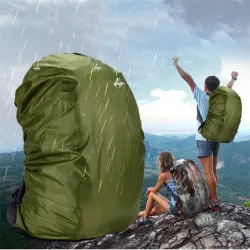 Capa de chuva impermeável para mochila - 35L - 70L