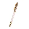 Stylo à bille avec des cristaux de diamant