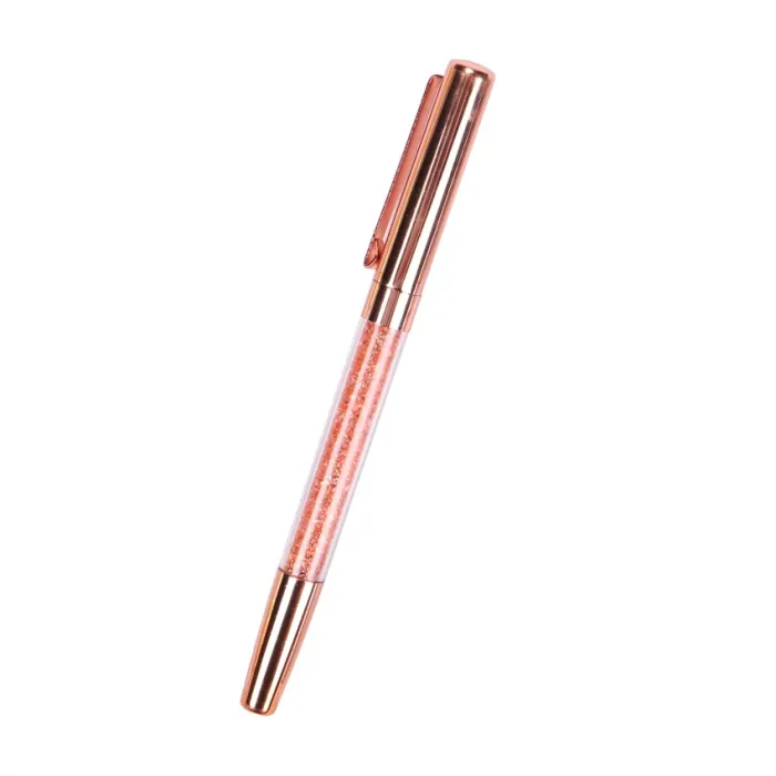 Stylo à bille avec des cristaux de diamant