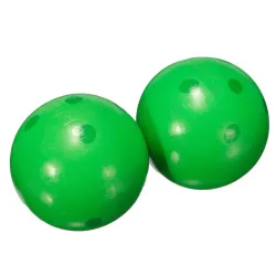 Boliche de madeira com bolas com forma animal - brinquedo