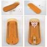 Mini wooden mini bowling game set