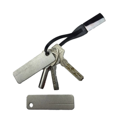 Diamond stone - knife sharpener with keychain