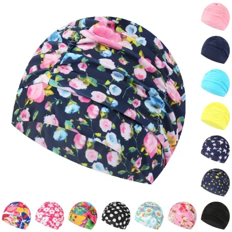 Elastisk nylon badhatt - unisex