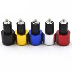 Universal moto handlebar end plug contrapeso pesos de direção - 7/8 ''