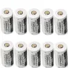 CR123A 16340 - 2200mAh 3.7V - ladattava akku 10 kappaletta