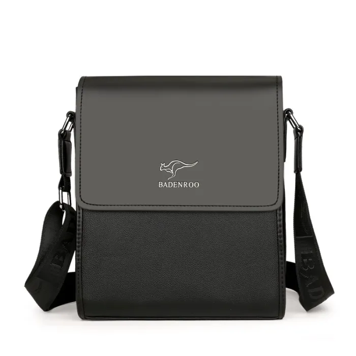 Set borsa a tracolla in pelle