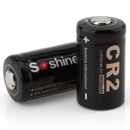 CR 2 - 3V 1000mAh batteri 2 bitar