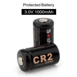CR 2 - 3V 1000mAh batteri 2 bitar