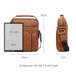 Borsa a tracolla in pelle POLO