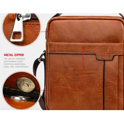 Crossbody couro POLO & saco de ombro
