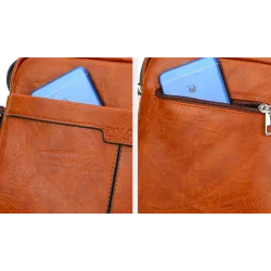 Borsa a tracolla in pelle POLO