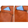 POLO läder crossbody & axelväska